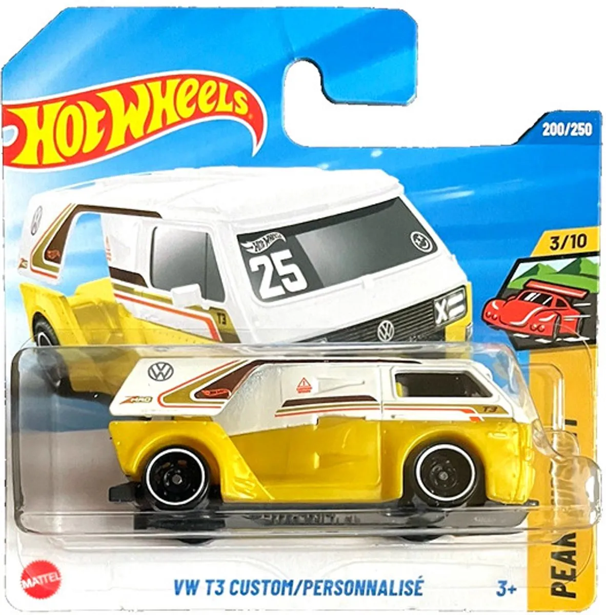 Hot Wheels VW T3 Custom Bus 1:64