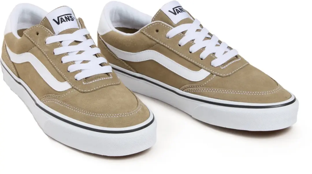 VANS Men´s Brooklyn Ls Sneaker Skate Schoenen Leder VN000D7QEMF Suede Bay Leaf
