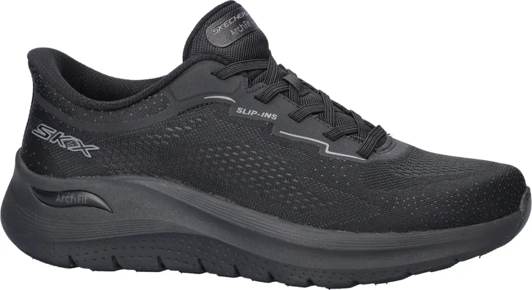 Skechers Arch Fit 2.0 Hands Free Instapper - Maat 43 - Zwart