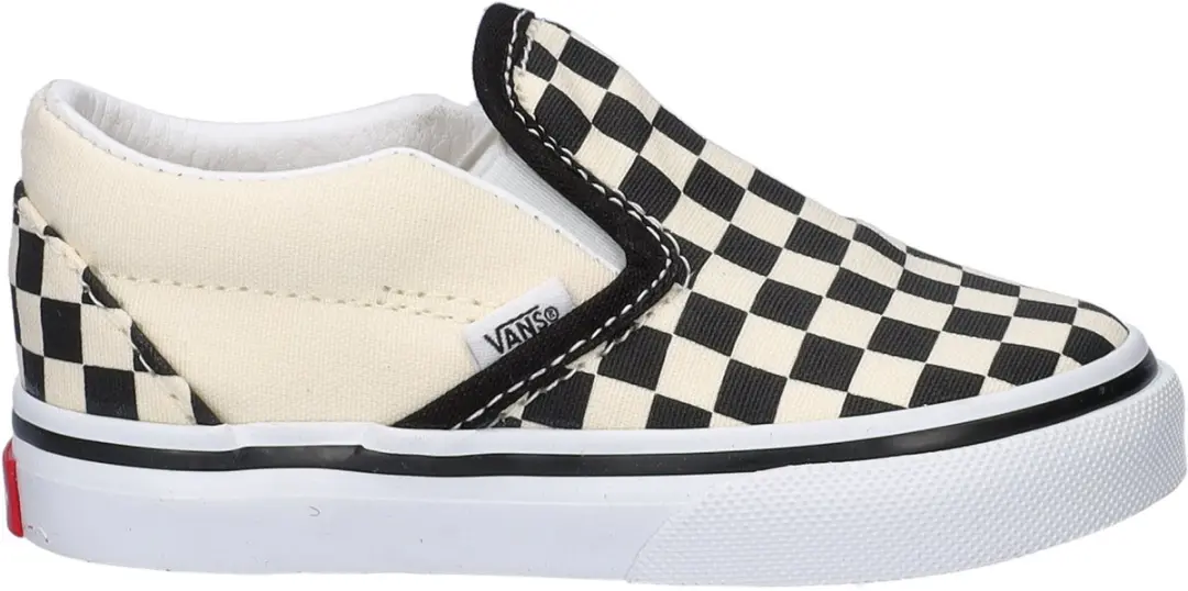 Vans Td Classic Slip-on Black & White Checkerboard/white 9.5