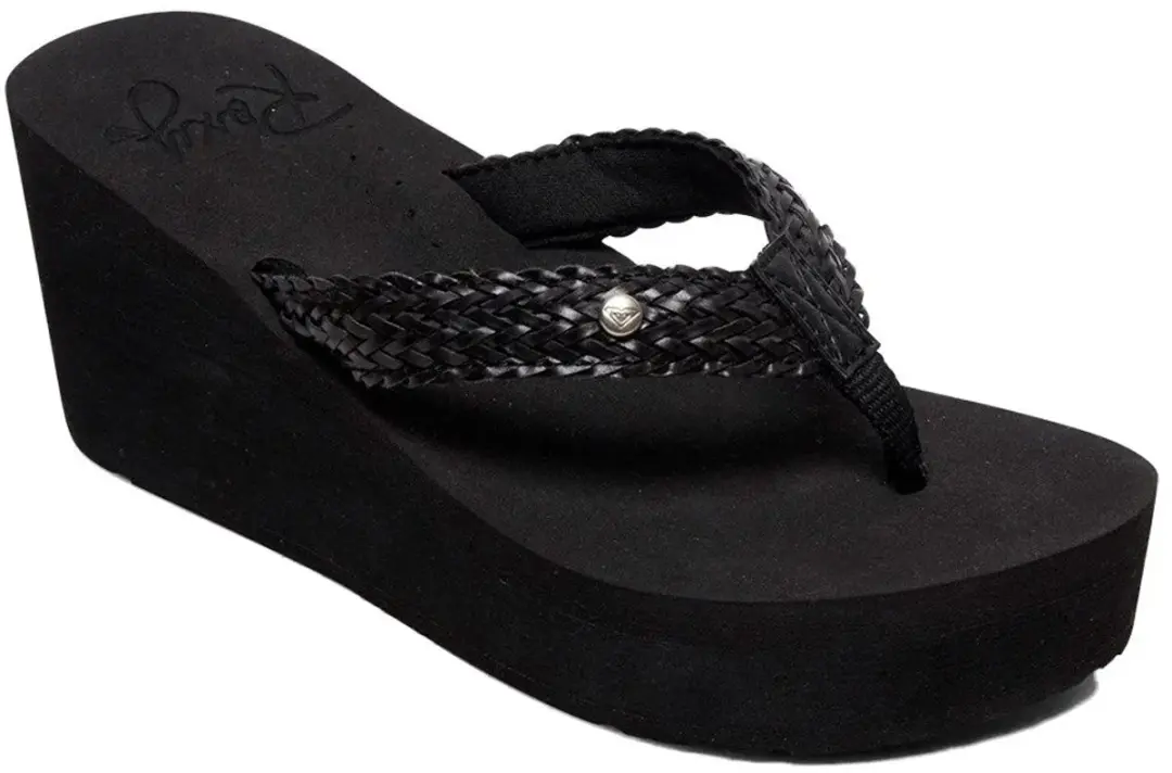 Roxy Mellie Iii Slippers Zwart EU 41 Vrouw