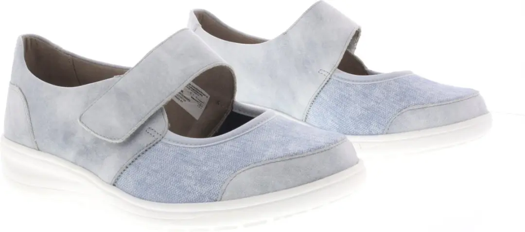 Dames Instappers & Ballerina's Solidus Kate Verona Flex Grey/azur Licht Grijs