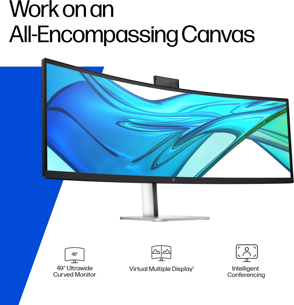 HP Series 5 Pro 49inch DQHD Conferencing Monitor