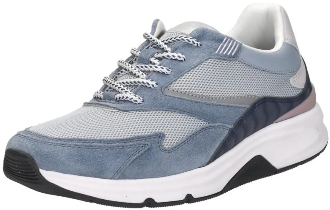 Gabor Rollingsoft Sneakers Laag - Lichtblauw - Maat 41 - afbeelding 4 van 6