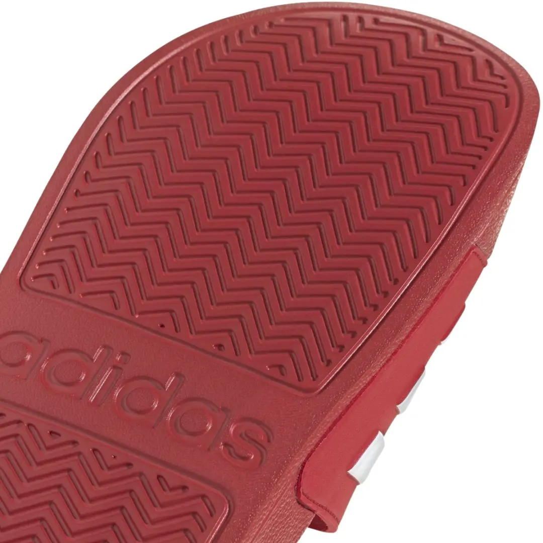 adidas Liverpool Adilette Badslipper - UK 9 (Maat 43) - Rood/Wit