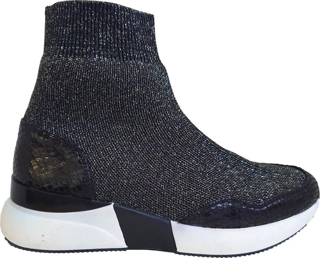La strada 1807432 4501 Knitted Black maat 36