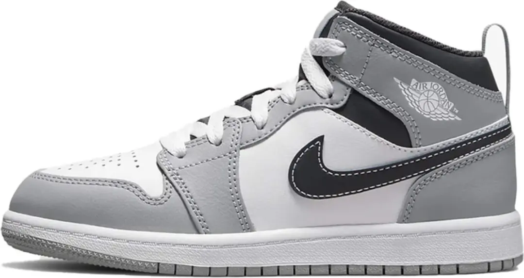 Nike Nike Air Jordan 1 Mid Light Smoke Grey (2022) (PS)