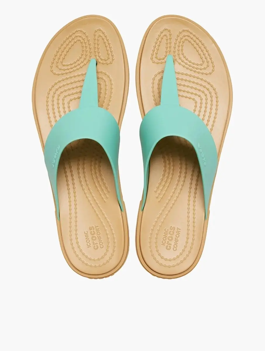 Crocs Tulum Flip Jade Stone Maat 34/35 US 5