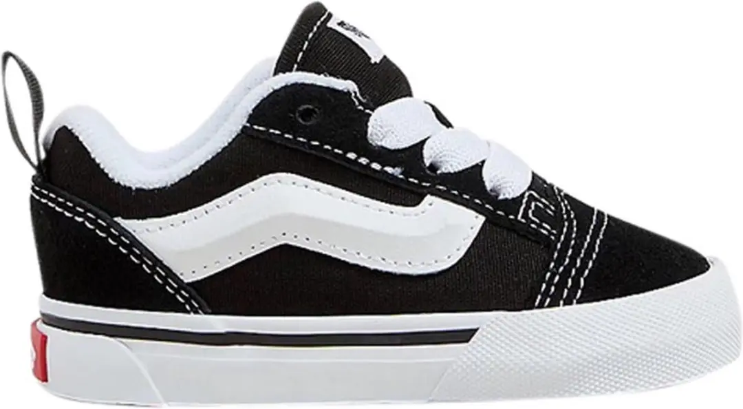 Vans Knu Skool Elastic Lace Peuterschoenen Zwart EU 24 1/2 Kinderen