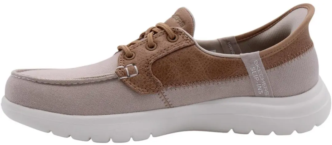 Skechers Slip-Ins On-The-Go Flex Palmilla - Vrouwen Schoenen 37 - Beige