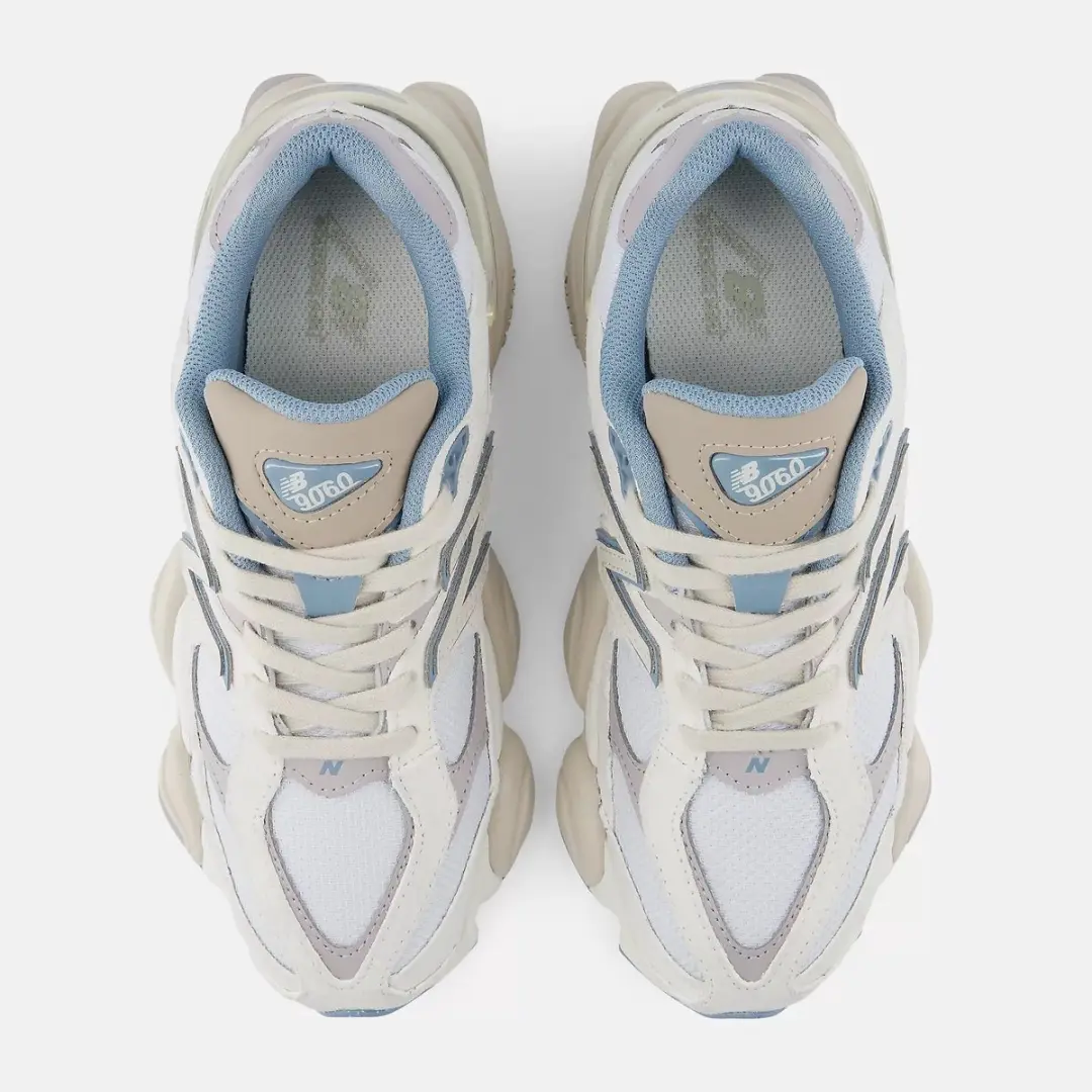 New Balance 9060 Herenschoen - Zinc Blue Sea Salt - Maat 46.5