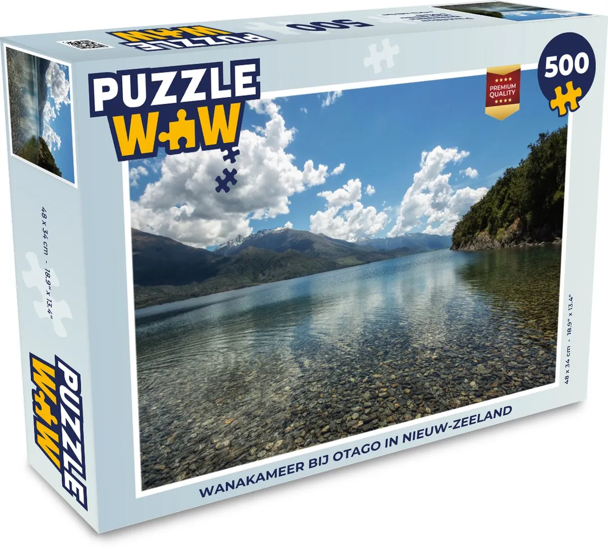 PuzzleWow Boom Legpuzzel 500 Stuks - Multicolor