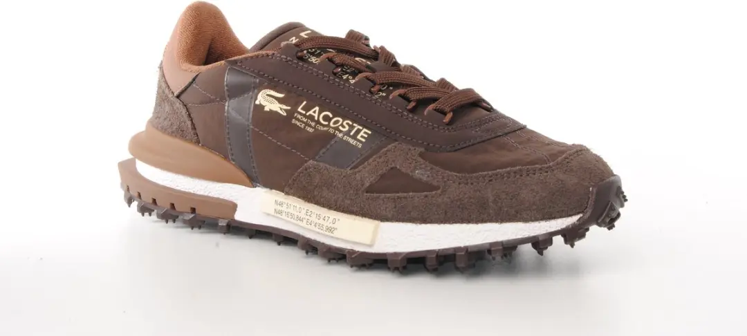 Lacoste Elite H Sneaker - Suède Bruin - afbeelding 5 van 6