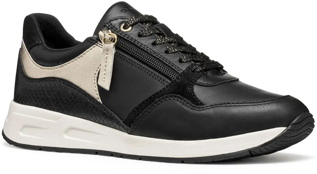 Geox Bulmya Schoenen Zonder Veters Zwart EU 36 Vrouw
