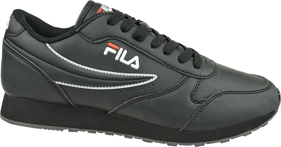 Polyester Vetersneaker Met Contrasterende Details