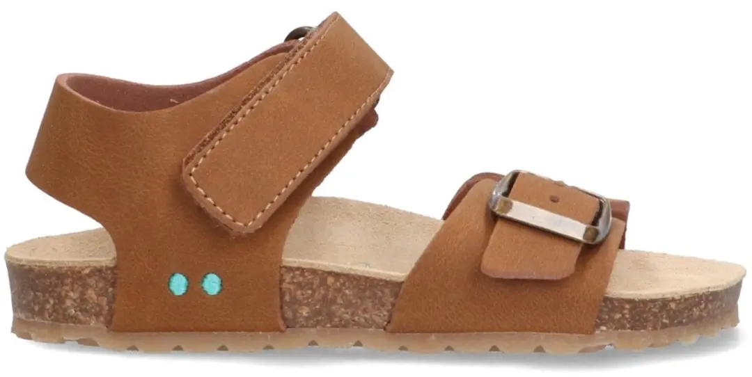 Ben Beach Platte Sandalen Jongens Cognac