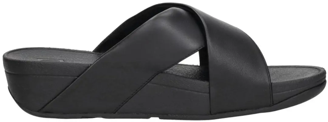 FitFlop Lulu Cross Dames Badslippers 43 - Zwart - afbeelding 2 van 6