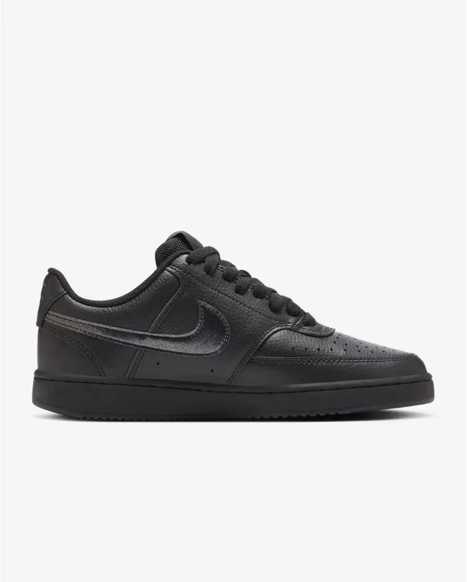 NIKE WMNS COURT VISION LOW Nike Dames Sneakers Zwart