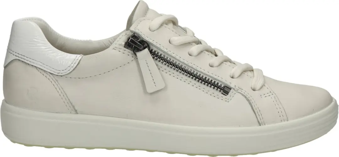Ecco Soft 7 Side Zip Lace Veterschoenen Laag