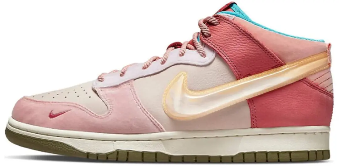 Nike Dunk Mid Social Status Free Lunch Strawberry Milk