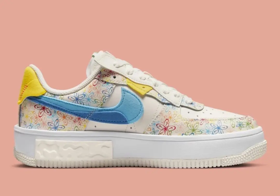 "Sneakers Nike Nike Air Force 1 Fontanka ""Flower"""