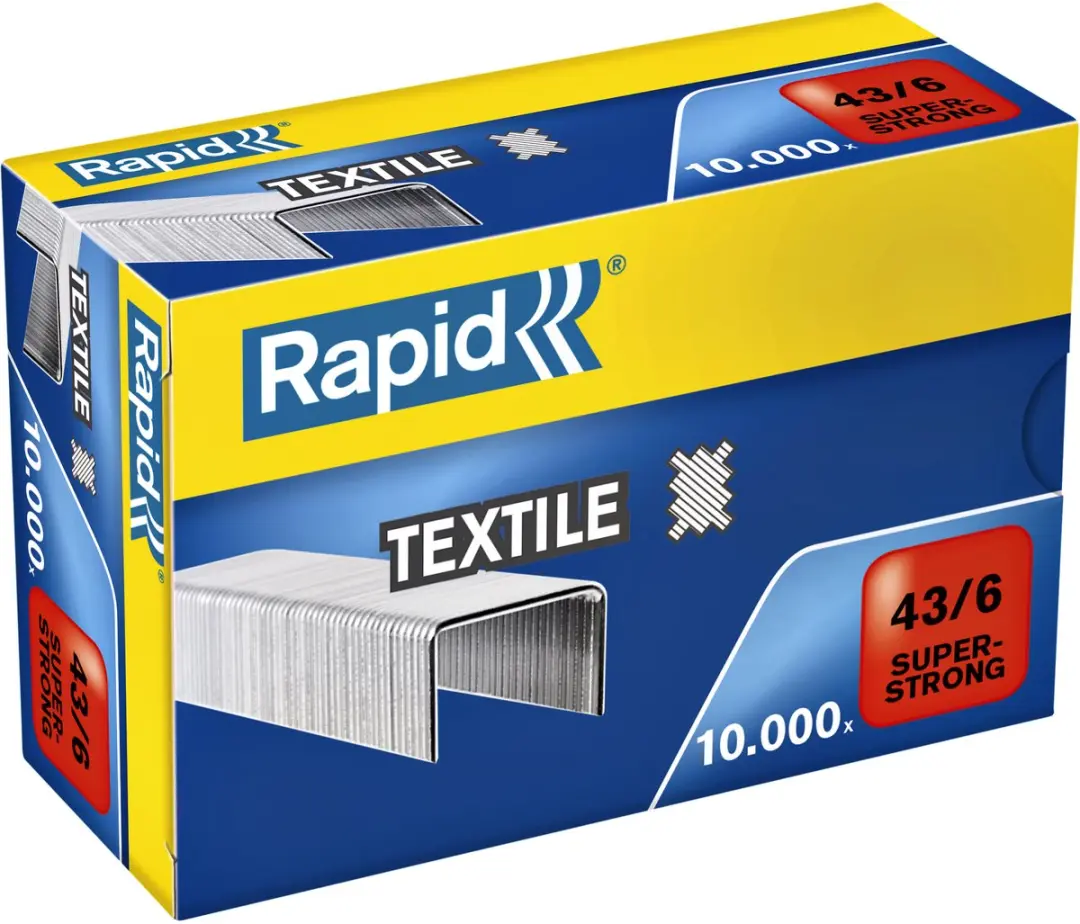 Rapid Nieten 43/6 Textiel Strong