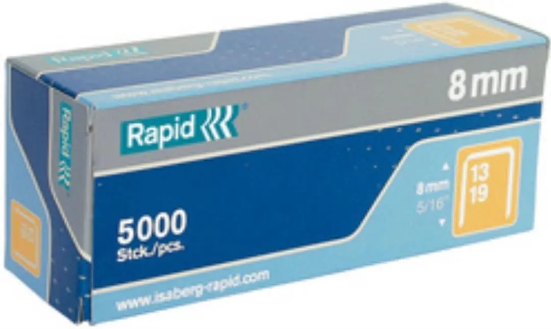 Rapid Nieten 43/6 Textiel Strong - 10000 Stuks - afbeelding 3 van 4