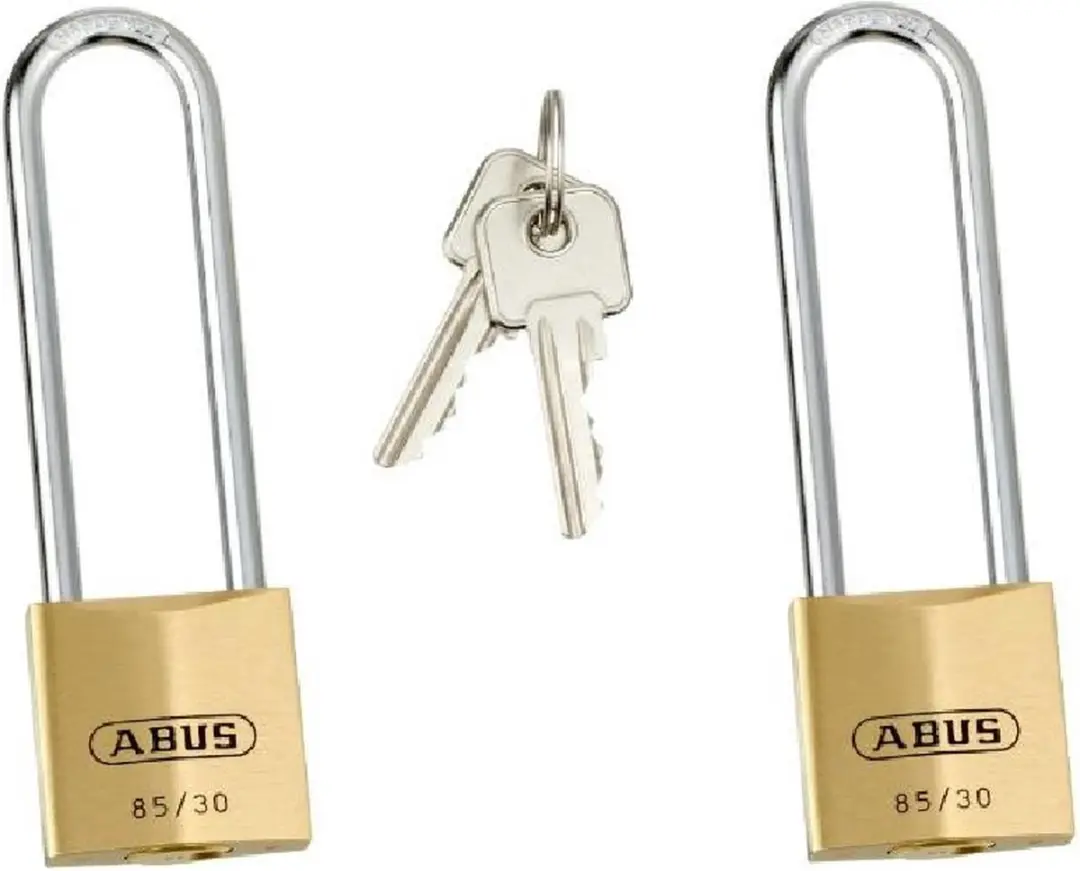 ABUS Hangslot 85 - 30mm Hoge Beugel - 5mm Gelijksluitend - afbeelding 2 van 3