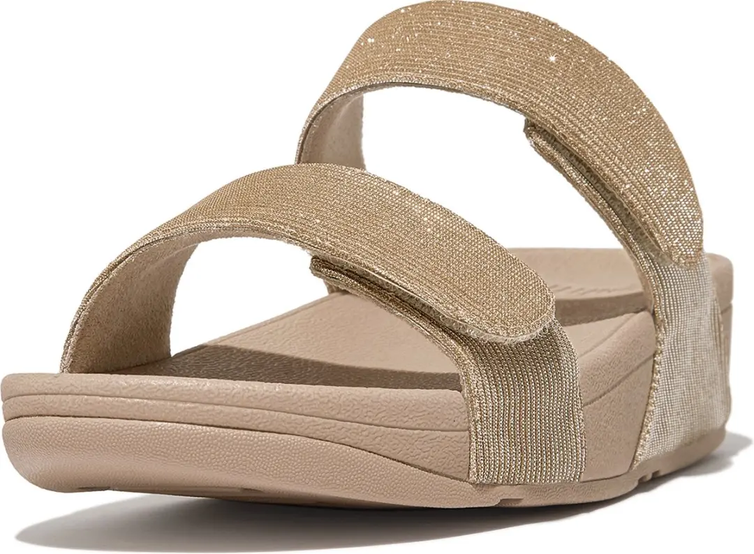 FitFlop Damessandalen Lulu Adjustable Shimmerlux Slides FZ9