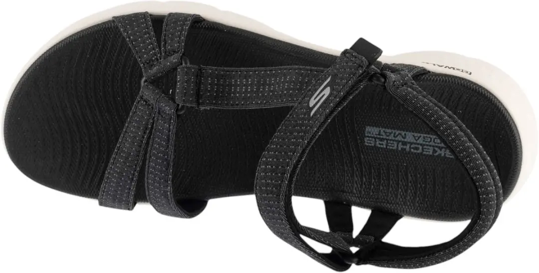 Skechers Go Walk Flex Sandalen - Zwart 36