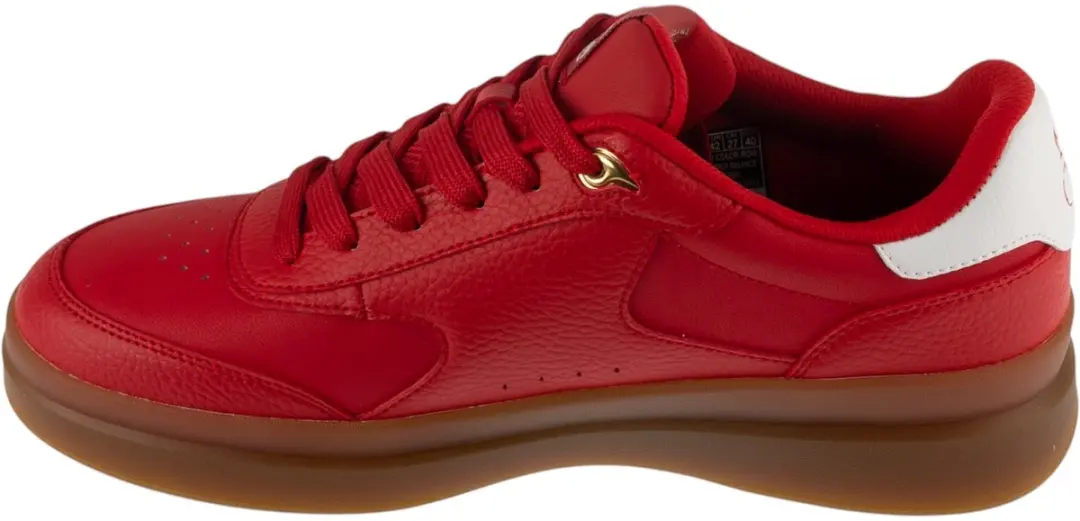 Skechers Duraleather Sneaker 251200-RDW - Zwart