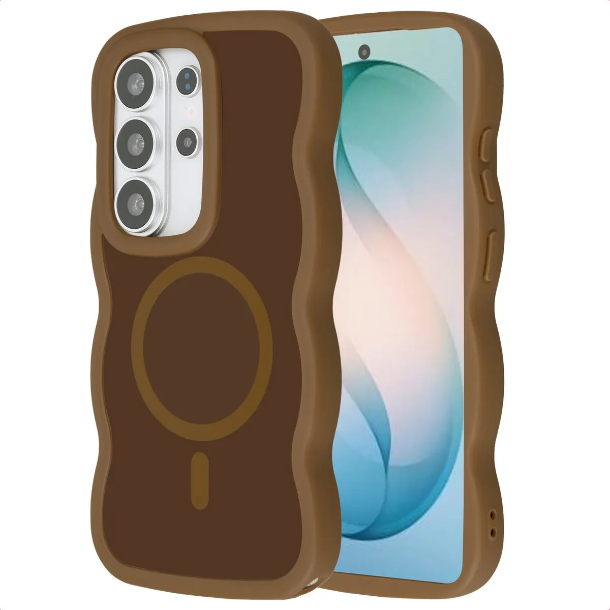 Selencia Wavy Case Samsung Galaxy S26 Ultra