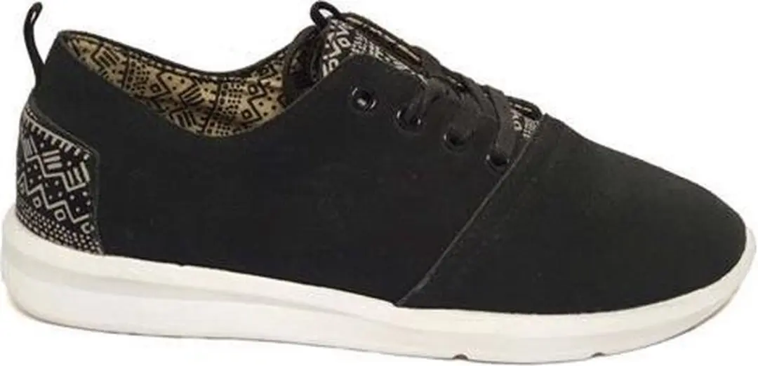 Toms Viaje Sneaker 10006430 Black Suede Maat 40
