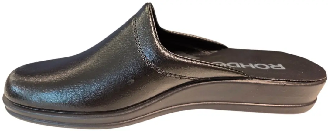 Rohde Heren Pantoffel 1552-90 - Maat 47 - Zwart