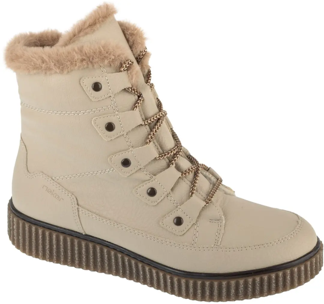 Rieker Booties Y4305, Vrouwen, Beige, Laarsjes, maat: 39