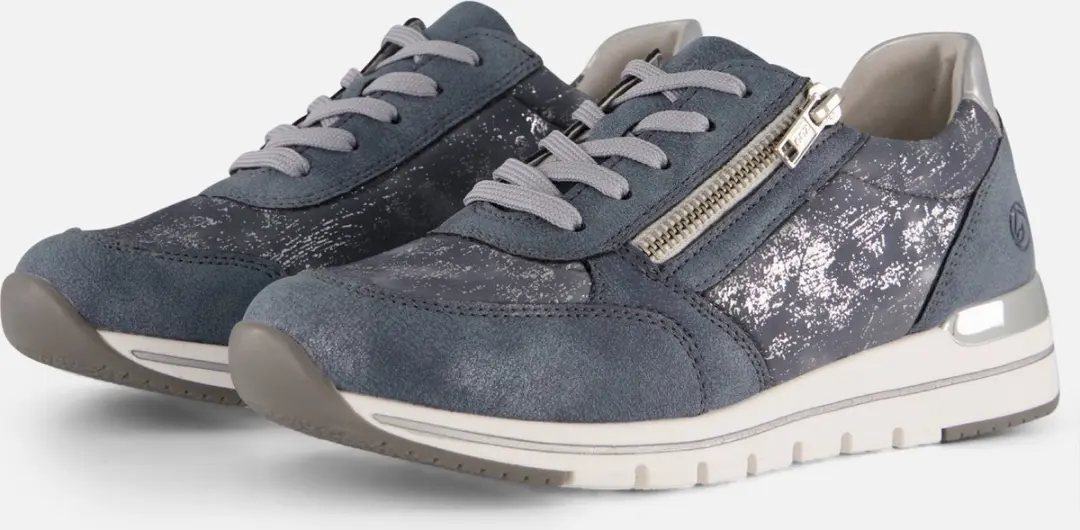 Remonte Sneakers blauw Synthetisch