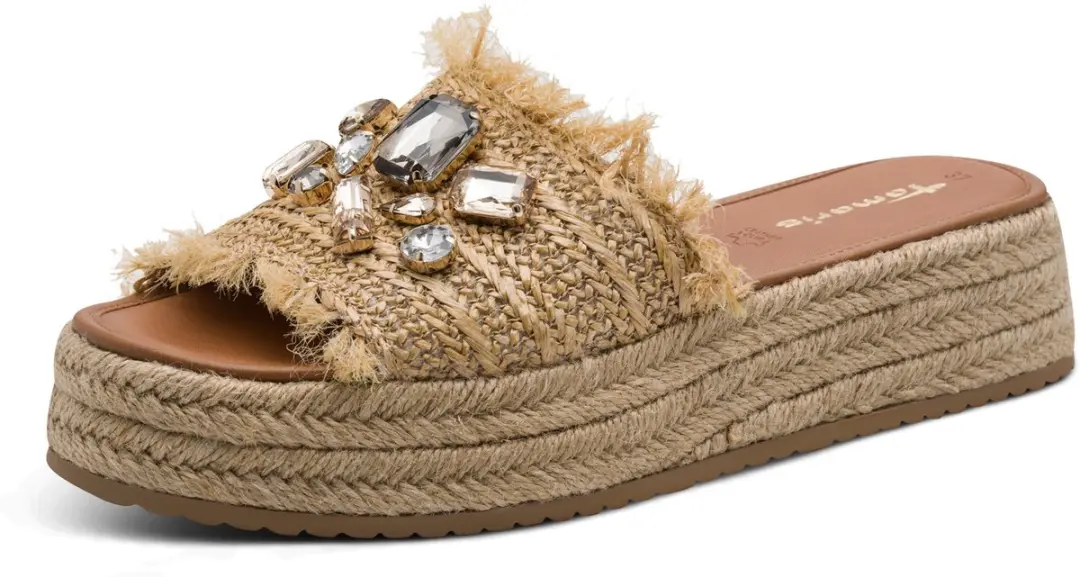 Tamaris 251214 Badslippers - Beige - Maat 38