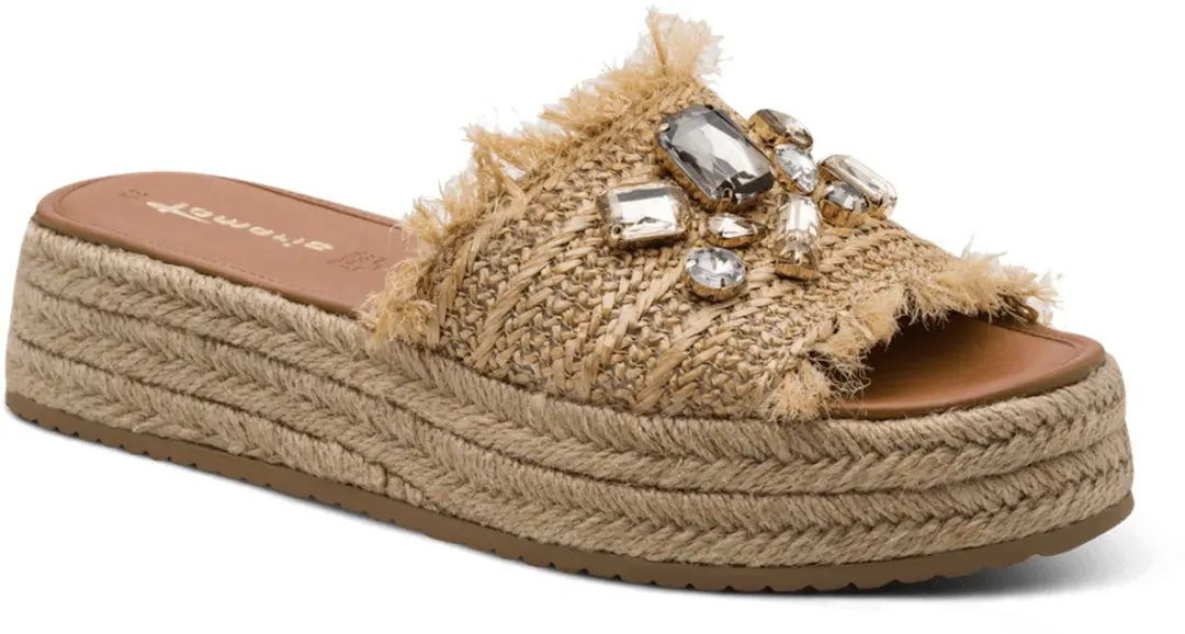Tamaris 251214 Badslippers - Beige - Maat 38 - afbeelding 6 van 6