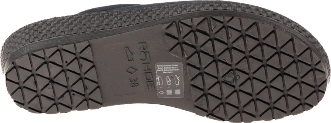 Rohde 2510 Pantoffelmuil - Maat 36 - Blauw