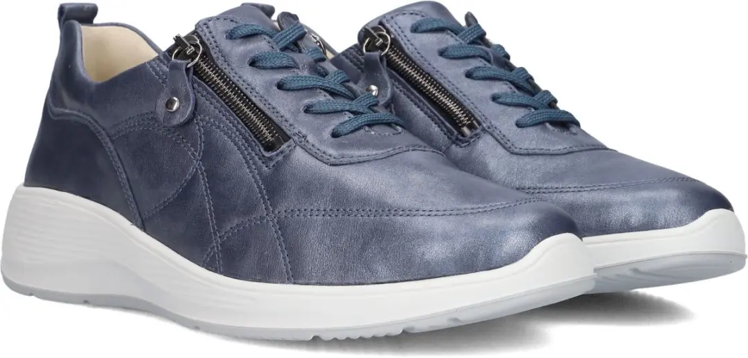 Wäldlaufer Kalea Dames Veterschoenen - 38 jeansblauw - afbeelding 4 van 6