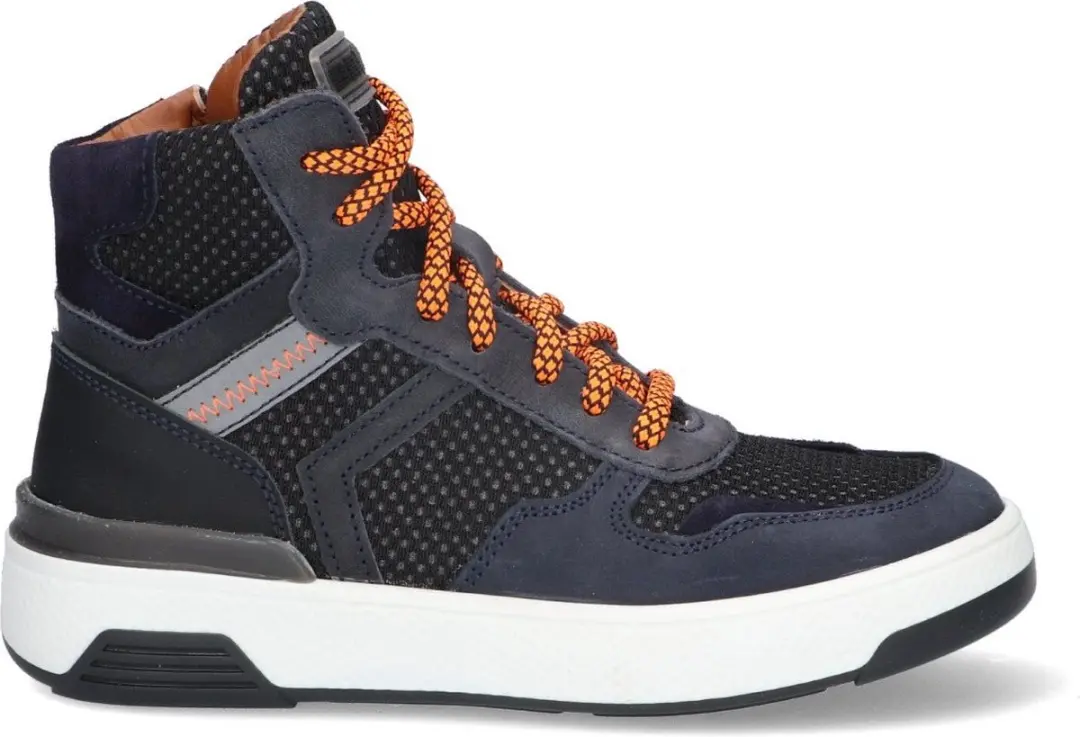 Braqeez 423944-529 Jongens Hoge Sneakers