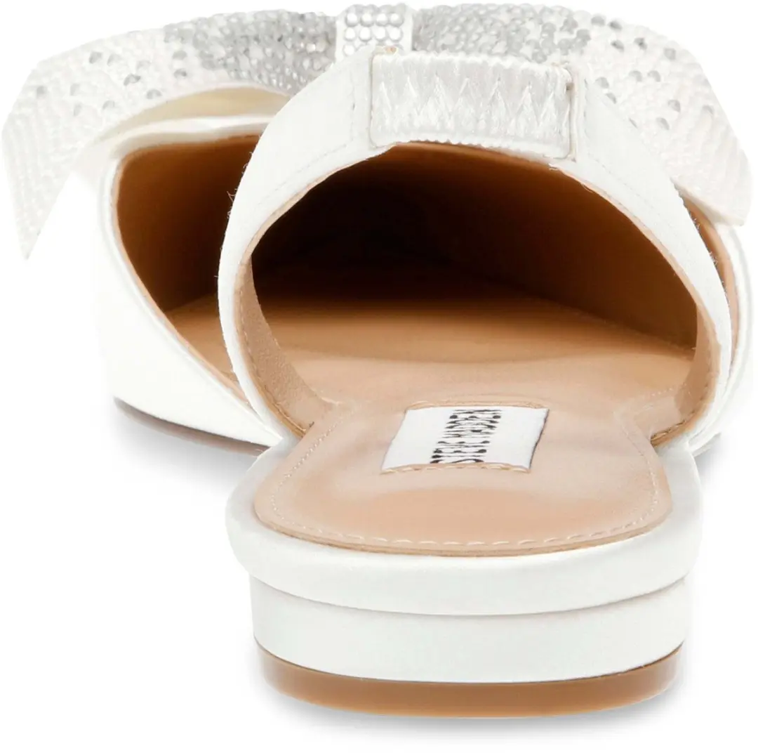 Steve Madden Cristel Ballerina's - ivoor satijn - afbeelding 5 van 6