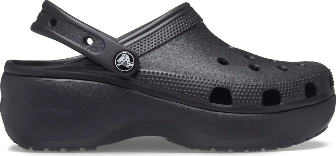 Crocs Classic Platform Clog Women - Zwart