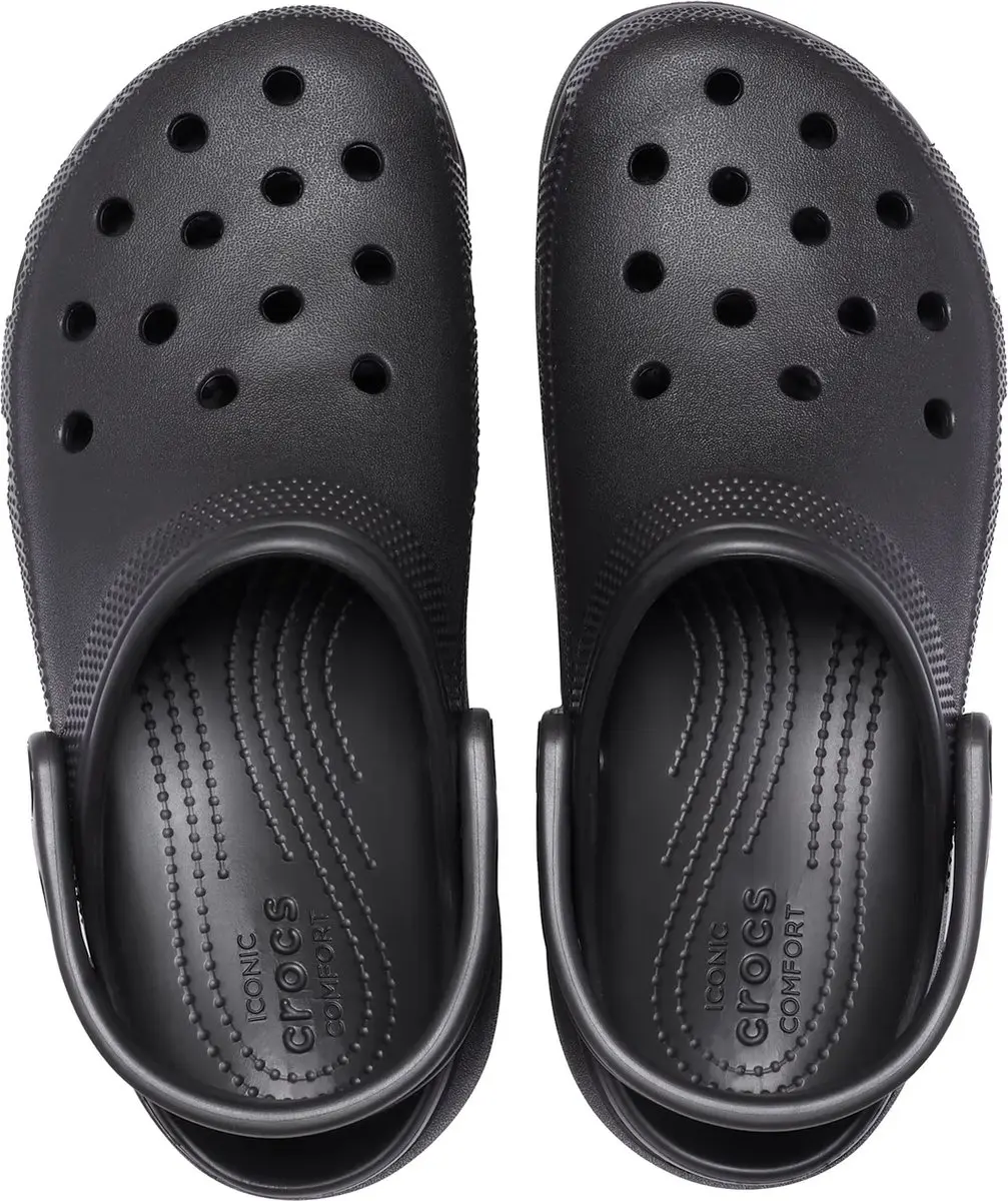 Crocs Classic Platform Clog Women - Zwart