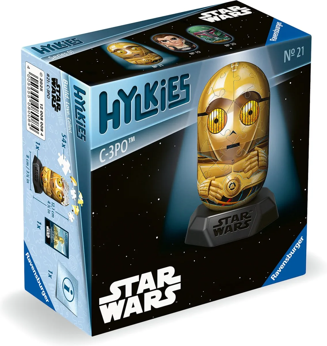 Ravensburger Hylkies Star Wars C-3PO Capsule Figuur