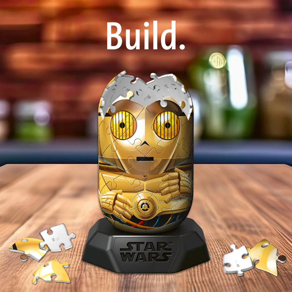 Ravensburger Hylkies Star Wars C-3PO Capsule Figuur - 54 Stuks