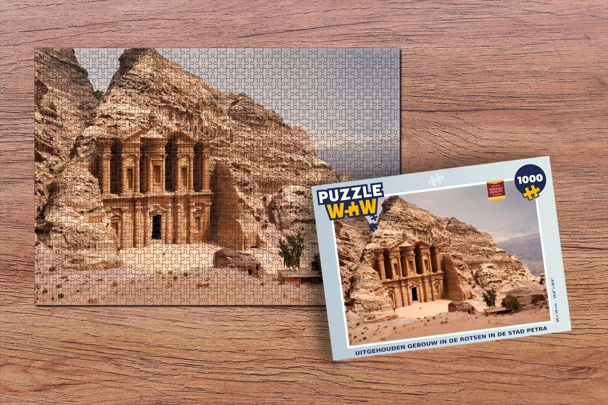 PuzzleWow Petra Puzzel 1000 Stuks - Multicolor