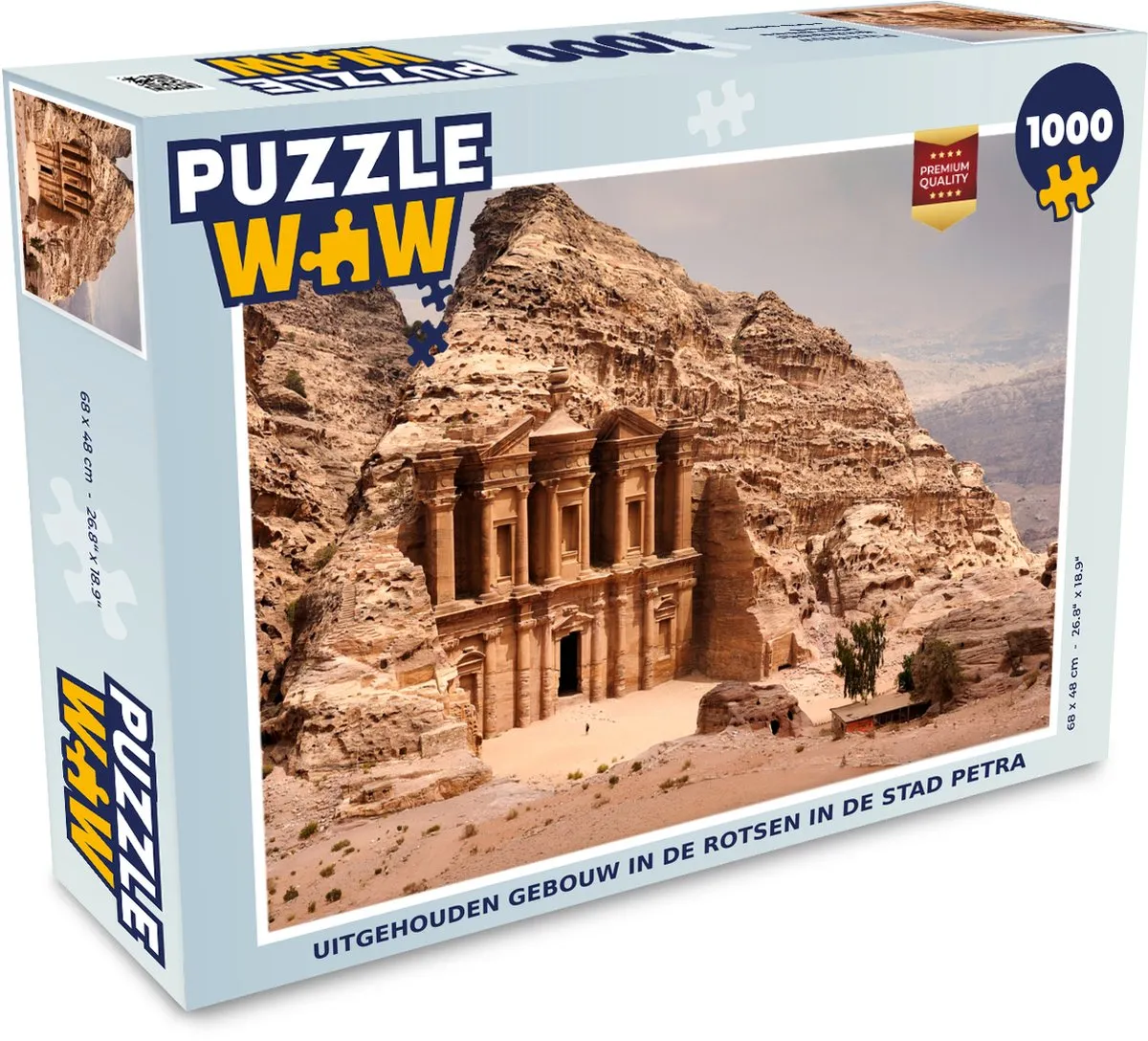 PuzzleWow Petra Puzzel 1000 Stuks - Multicolor