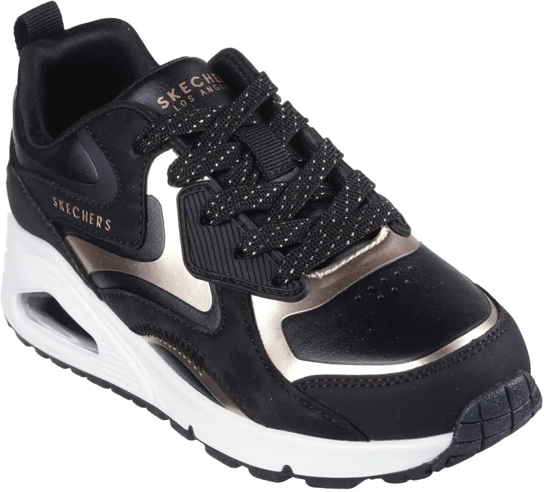 Skechers Uno Gen1 Meisjes Sneakers 310547L - Black - afbeelding 6 van 6