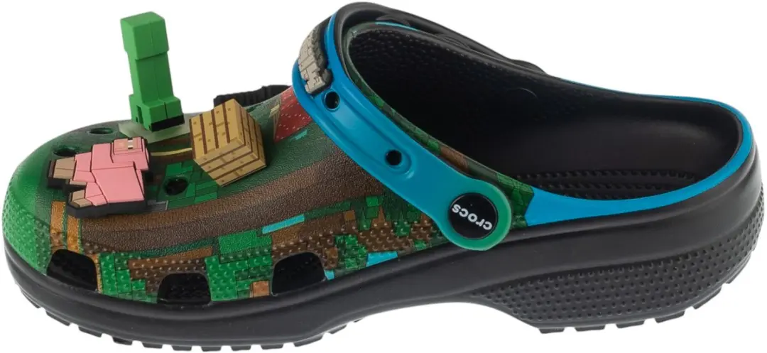 Crocs Classic Minecraft Clog - Groen 39/40